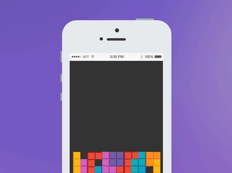 Endless Tetris Animation by Emelyn for Bloc Tetris Game, Quiz Design, Motion Design Animation, Animation Design, Art Google, Motion Design, Creative Professional, Global Community, Board Games