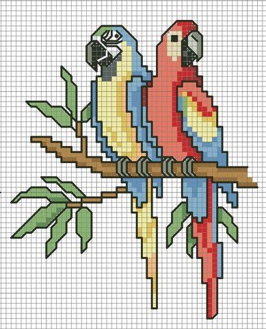 . Pola Kristik, Cross Stitch Bird, Cross Stitch Animals, Kitty Wallpaper, Tapestry Crochet, Free Cross Stitch, A Cross, Hand Embroidery Patterns, Cross Stitch Flowers