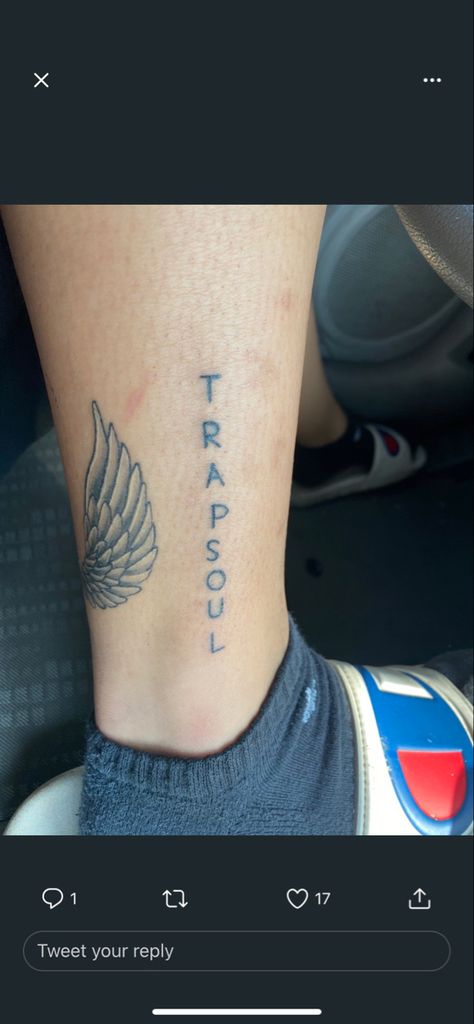 Bryson Tiller Inspired Nails, Bryson Tiller Tattoo Ideas, Trapsoul Tattoo, Bryson Tiller Tattoos, Half Sleeve Tattoo Stencils, Bryson Tiller, Dope Tattoos For Women, Spine Tattoo, Half Sleeve Tattoo