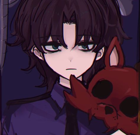 Michael Afton, Red, Anime, Black