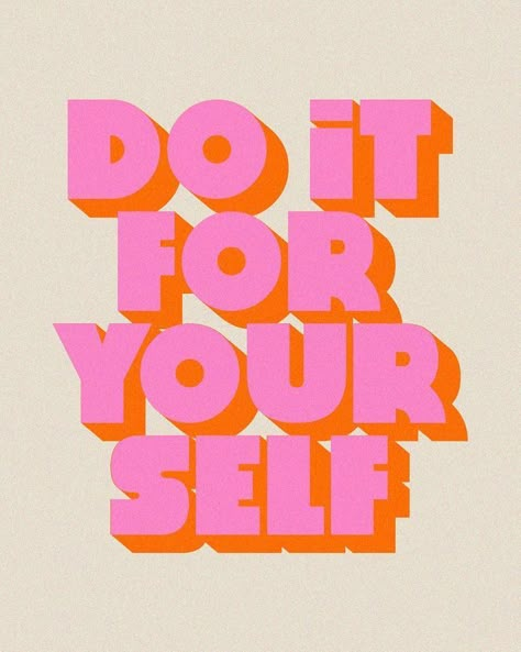 do it for yourself // @shopriffraff Motivation Letter, Visual Statements, Happy Words, Public Relations, The Words, Inspirational Words, Cool Words, Words Quotes, Wise Words