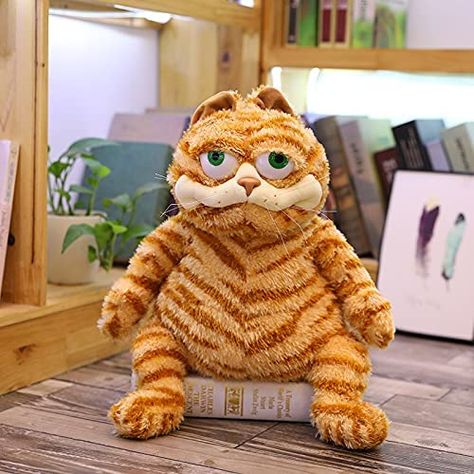 Fat Kitten, Cute Fat Cats, Fat Orange Cat, Funny Looking Cats, Kitten Birthday, Ugly Cat, Cat Plush Toy, Stuffed Animal Cat, Soft Stuffed Animals