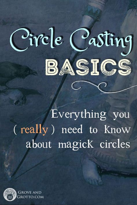 Magick Circles, Faery Magick, Casting A Circle, Circle Casting, Circle Cast, Eclectic Witchcraft, Witchcraft Spells For Beginners, Spells For Beginners, Wiccan Magic