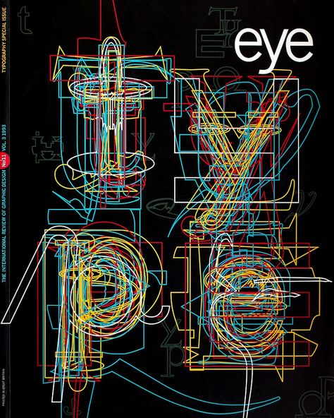 Eye issue cover 11, by Eye magazine, via Flickr Eye Magazine, Graphic Design Magazine, Cover Magazine, Design Identity, Identity Branding, Cool Typography, Design Cover, Design Posters, Design Book