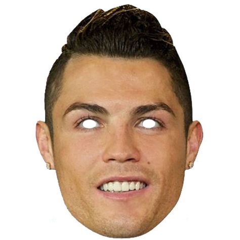 Mens Quotes, Celebrity Face Mask, Cool Streetwear, Celebrity Faces, Party City, Life Size, Cristiano Ronaldo, Fancy Dress, Ronaldo