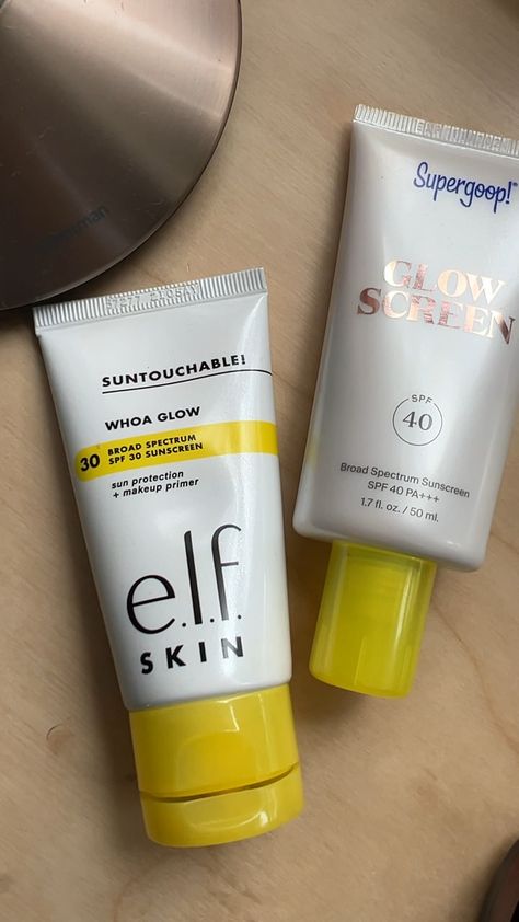 e.l.f. Suntouchable! Whoa Glow SPF … curated on LTK Elf Whoa Glow Sunscreen, Elf Whoa Glow, Elf Suntouchable Whoa Glow, Elf Sunscreen, Elf Glow, Elf Skincare, Sephora Blush, Friend Holiday, Elf Products