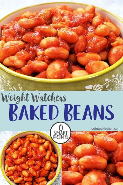 Zero Point Side Dishes, Ww Baked Beans, Ww Zero Point Lunch Boxes, Ww Simply Filling Recipes, Ww Football Food, Weight Watchers Bean Recipes, Ww Vegetable Recipes, Weight Watchers Vegetable Recipes, Weight Watchers Potato Recipes