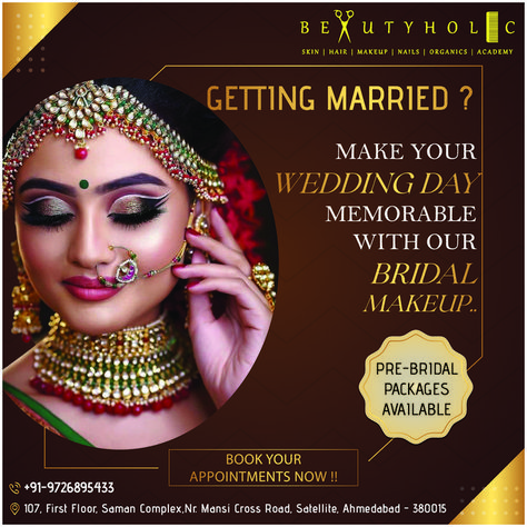 Pre Bridal Packages, Beauty Salon Marketing, Artist Logo Design, Makeup Artist Logo Design, Bridal Makeup Services, Jewellery Model, Makeup Poster, Makeup Prices, Pre Bridal