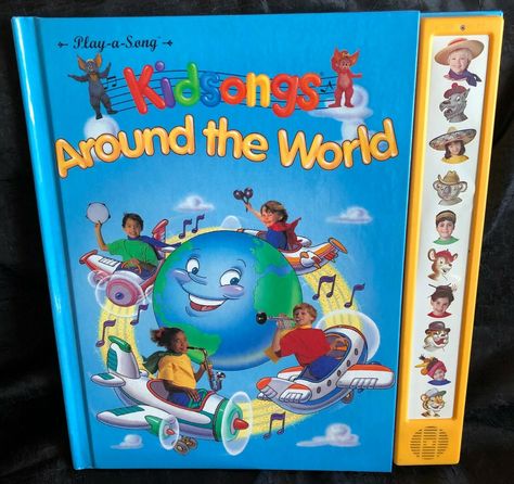 This Is The Sequel To The "KidSongs, At The Circus" Musical Book! And Did U Know That The Music Buttons In Those Two Follow A Pattern? Which Is A Live Action Human Then An Animated Animal, Pretty Cool! Animated Animals, Song Book, The Circus, A Song, A Pattern, Pretty Cool, Flea Market, Live Action, Circus