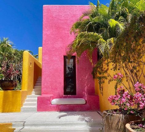 Vacation inspo🤩💕 Unique Vacation Rentals, Mexico House, Unique Vacations, Mexican Home Decor, Mexico Beach, Mexican Home, Mexican Designs, Small Hotel, Boutique Homes