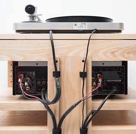 Dovetail Audio Rack - Custom Audio Equipment Shelving | Symbol Audio | Stereo Cabinet Ideas, Stereo Rack, Stereo Stand, Audio Racks, Entertainment Shelves, Audio Furniture, Hifi Rack, Hifi Stand, Hifi Furniture