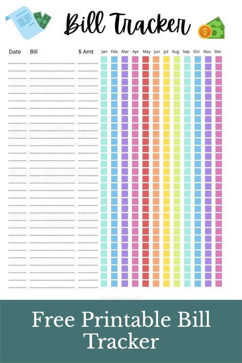 Bill Payment Schedule Printable, Bill Pay Tracker Free Printable, Free Bill Payment Tracker, Bill Tracking Printable Free, Bill Chart Free Printables, Bill Pay Checklist Printables Free, Bills Tracker Printable Free, Bill Checklist Printable Free, Free Printable Bill Tracker Monthly