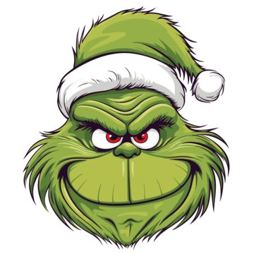 Grinch Christmas Lights, Grinch Clipart, Diy Christmas Art, Grinch Characters, Grinch Heart, Sticker Clipart, Face Clipart, Grinch Hands, Mr Grinch