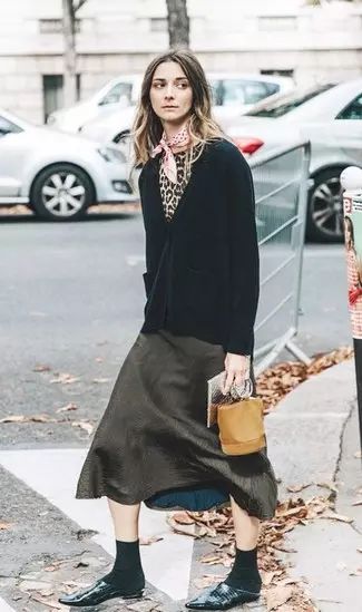 Socks Outfit, Sock Outfits, Maxi Cardigan, Paris Fashion Week Street Style, Cute Fall Outfits, Street Style Inspiration, Fashion Week Street Style, 가을 패션, Fall Fashion Trends