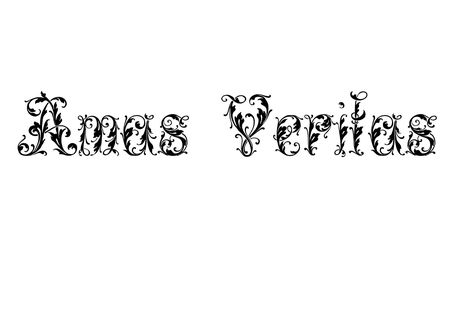 Amas Veritas in floral motif. Wrist? Forarm:) Amas Veritas Tattoo, Veritas Tattoo, Amas Veritas, Basic Tattoos, Tattoo Board, Round Two, Practical Magic, Floral Motif, Tao