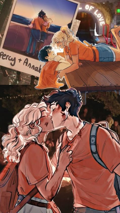 Percabeth Wedding, Wedding Fanart, Percy Jackson X Annabeth, Pjo Wallpapers, Percabeth Fanart, Percy Jackson Couples, Greek Empire, Percy Jackson Annabeth Chase, Percy Jackson Comics