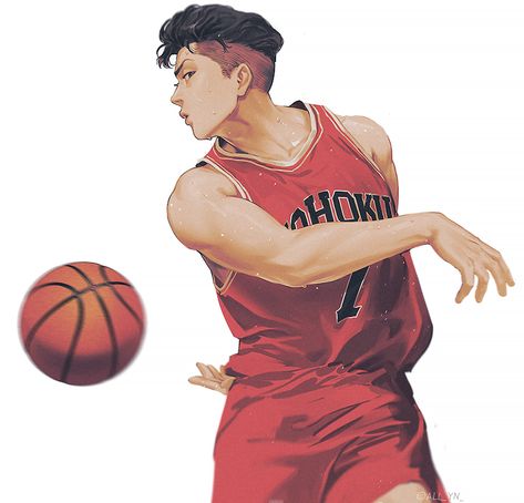 농 (@ALL_YN_) on X Slam Dunk Manga, Slam Dunk Anime, Vagabond Manga, Kagami Taiga, Picture Icon, A Basketball, Miyagi, Manga Artist, Digital Art Illustration