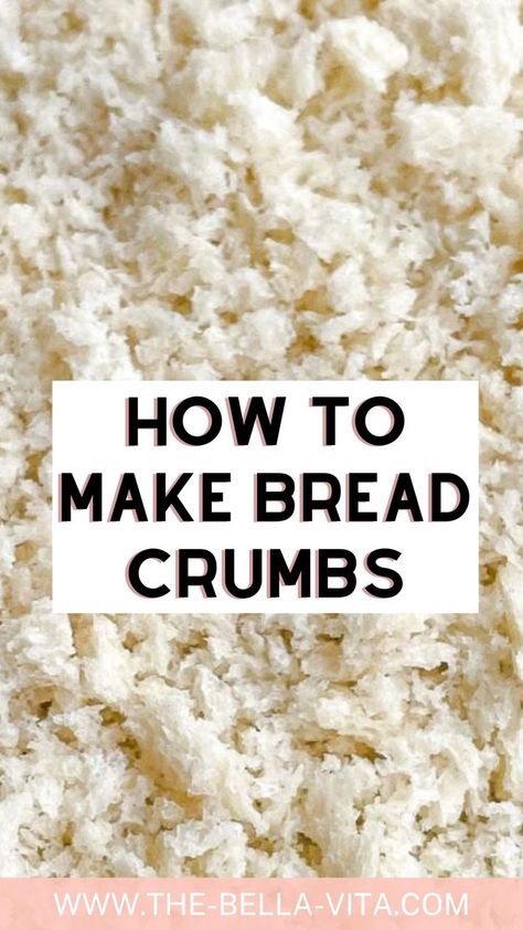 homemade bread crumbs Homemade Panko, Panko Bread Crumbs Recipe, Make Bread Crumbs, Panko Recipes, Fried Appetizers, How To Make Breadcrumbs, Homemade Bread Crumbs, Homestead Food, Bread Crumbs Recipe