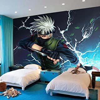 Sofa Backdrop, Anime Bedroom Ideas, Backdrop Wallpaper, Tv Sofa, Zimmer Diy, Wallpaper Cartoon, Bedroom Tv, Otaku Room, Manga Naruto