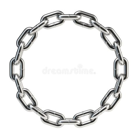 Chain Tattoo, Round Border, Circle Chain, Brand Kit, Metal Chain Link, Flash Tattoo, Chain Link, Silver Bracelet, Google Search