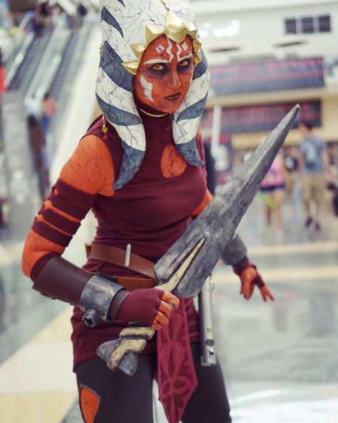 #throwback to 2017 for a Mortis Ahsoka appreciation post! This arc remains one of my absolute favorites in any of the animated shows 😈… Clone Wars Cosplay, Ahsoka Clone Wars, Ahsoka Cosplay, Animated Shows, Ashoka Tano, Star Wars Costumes, Ahsoka Tano, Appreciation Post, Fashion Design Drawings