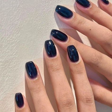 Midnights Aesthetic, Taylor Swift Nails, Fresh Manicure, Midnights Taylor Swift, Concert Nails, Midnights Taylor, Taylor Swift Taylor Swift, Navy Nails, Taylor Swift Midnights