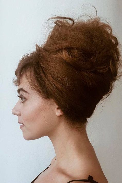 60s Beehive Hair, 60s Beehive, Beehive Hairstyles, Beehive Hairstyle, Photoshoot Hair, Beehive Hair, Face References, Easy Updo Hairstyles, Find Hairstyles