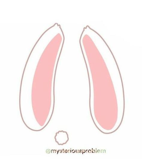 Floppy Bunny Ears Drawing, Drawing Props, Gacha Accessories, How To Draw Ears, Gacha Props, Cat Emoji, Characters Inspiration Drawing, Kawaii Bunny, Anime Accessories