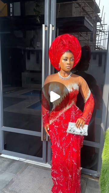 CYNTHETIC on Instagram: "YOU KNOW I MAKE UNIQUENESS 
@cleonailit looking unique in our custom made dress .
This Design was inspired by FLAMES 🔥..
And it came out just exactly how I wanted it.

Makeup : @beautybygennie 
ichafu: @teekay.gele"