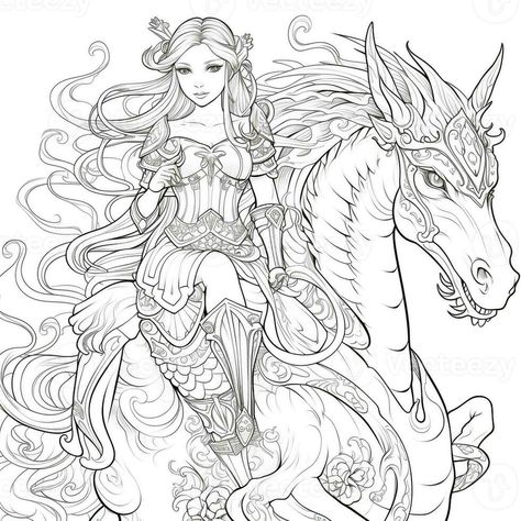 Fantasy Coloring Pages For Adults Fantasy Colouring Pages For Adults, Fantasy Colouring Pages, Fantasy Coloring Pages For Adults, Colouring Pages For Adults, Fantasy Coloring Pages, Coloring Pages For Adults, Logo Banners, Coloring Book Art, Nature Backgrounds