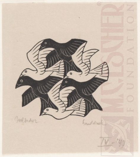 Mc Escher Art, Escher Drawings, Tessellation Art, Escher Art, M C Escher, Istoria Artei, Flash Tattoo Designs, Mc Escher, Flash Art