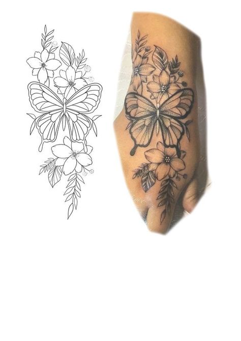 Butterfly Mandala Hand Tattoo, Shoulder Tattoos For Women Outline, Arm Tattoo Stencils For Women, Butterfly Hand Tattoo Stencil, Hand Tattoo Stencil For Women, Arm Tattoos For Women Stencil, Hand Tattoos Stencils, Tattoo Templates Stencil, Hand Tattoo Stencil