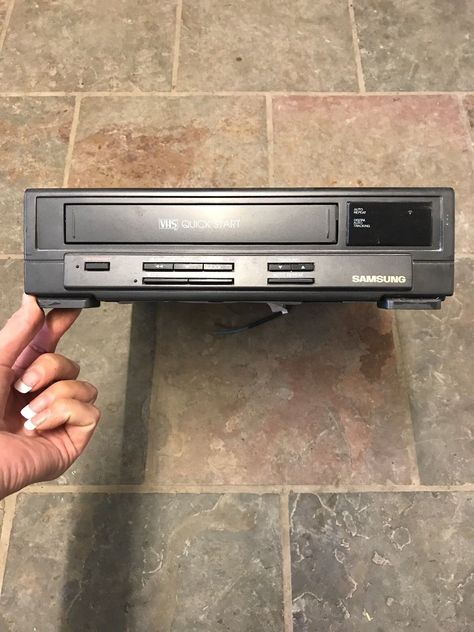 VHS player For Spares Or Repair - No Plug Or Leads Vcr Player, Vhs Player, Cassette Recorder, Time Periods, Retro Videos, Retro Video, Vhs Tapes, Video Recorder, Home Electronics