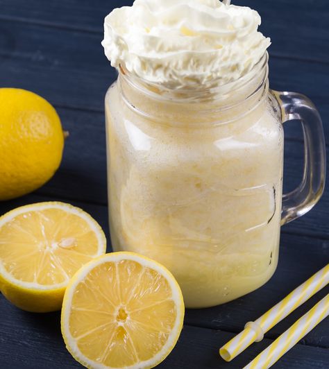 Recipes | Frozen Lemonade Milkshake Ice Cream Milkshake Recipe, Frozen Summer Cocktails, Frozen Lemonade Pie, Lemonade Pie Recipe, Frozen Strawberry Lemonade Recipe, Frosted Lemonade Recipe, Lemonade Slush, Vodka Slush, Ice Cream Milkshake