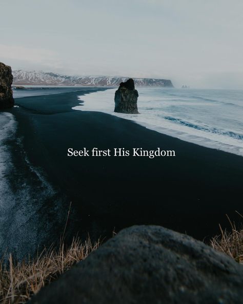 Seek First The Kingdom, Daily Bible Verses, Matthew 6 33, Youversion Bible, Kingdom Of God, Matthew 6, Godly Man, Bible Truth, God The Father