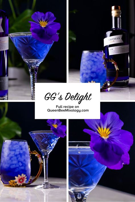 empress gin cocktail recipe, gin cocktails, purple gin, blue gin, floral cocktail ideas Empress 1908 Gin Cocktails, Empress Gin Cocktail Recipe, Empress Gin Cocktail, Breakfast Garden, Empress Gin, Gin Based Cocktails, Empress 1908 Gin, Beer Cupcakes, Batch Cocktail Recipe