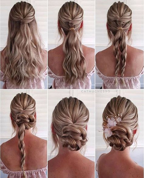 From Runway to Reality: Hair Style Tips and Tricks Easy Boho Updo, Easy Bride Hair, Viral Haircut, Bob Pixie Haircut, Simple Elegant Hairstyles, Short Bob Pixie, Style Tips And Tricks, Hair Updos Tutorials, Bob Pixie