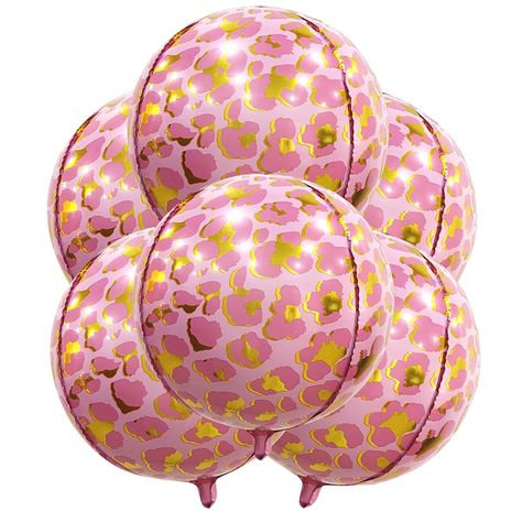 Wedding Decorations Pink, Safari Balloons, Ulang Tahun Perkahwinan, Safari Themed Birthday Party, Cheetah Birthday Party, Balloon Birthday Themes, Cheetah Party, Cheetah Birthday, Leopard Print Party