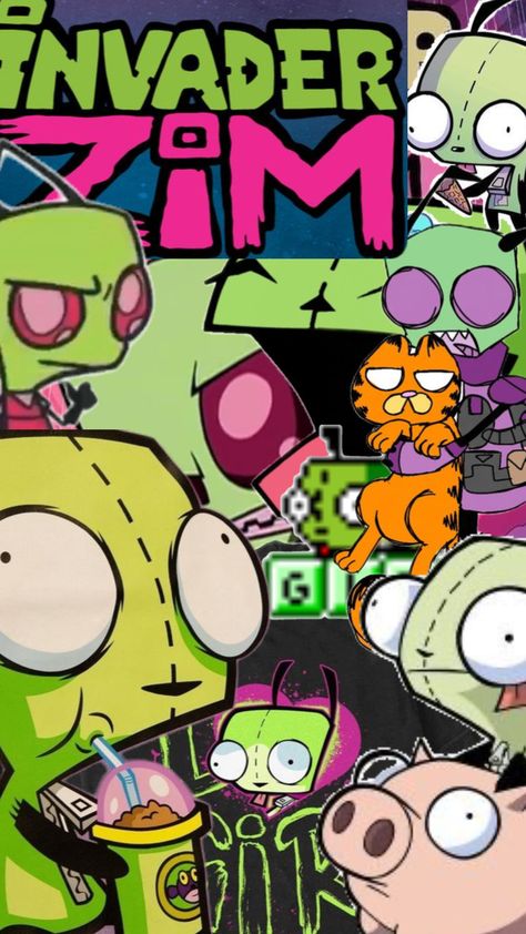 Invader Zim Wallpapers, Cartoon Wallpaper Iphone, Invader Zim, Cartoon Wallpaper, Iphone Wallpaper, Geek Stuff, Wallpapers, Iphone