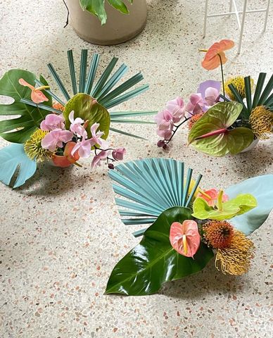 Event Portfolio, Beach Bouquet, Tropical Flower Arrangements, Table Flower Arrangements, Neon Flowers, Wedding Decor Style, Unusual Flowers, Fresh Flowers Arrangements, Floral Studio