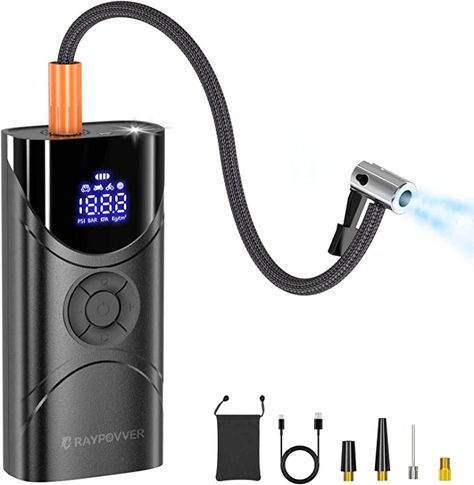 Amazon.com: Tire Inflator Portable Air Compressor,9000mAh Battery 150 PSI Portable Air Compressor for Car Tires, Motorbikes, Balls, Bicycles,Air Pump for Car Tires,Air Compressor Portable,Tire Pump for Car : Automotive Car Cleaning Services, Car Automotive, Mountain Bike Tires, Portable Air Pump, Tire Pressure Gauge, Portable Air Compressor, Big Battery, Event Decorations, Tire Inflator