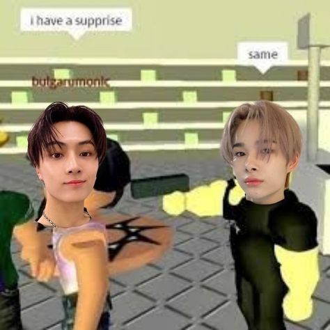 Enha Memes, Roblox Meme, Charlie Brown Halloween, Drama Memes, Cute Jokes, Meme Stickers, Stray Kids Seungmin, Funny Messages, Kpop Entertainment