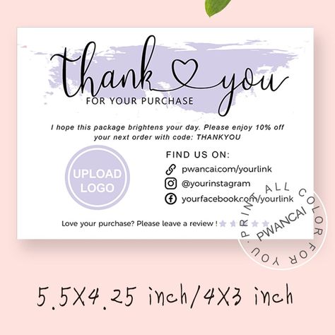 22.71US $ |Purple Business Thank You Card,5.5x4.25/3x4inch Thank You Note Template Printable,business Thank You Note Ideas,order Insert - Business Cards - AliExpress Thank You Cards Ideas, Business Thank You Notes, Editable Birthday Cards, Thank You Note Template, Note Ideas, Startup Business Plan, Business Notes, Note Template, Food Hampers