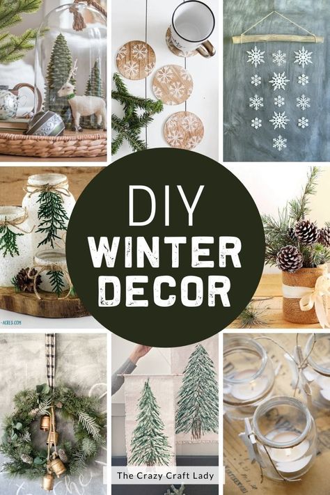 18 DIY Winter Decorations to Keep Cozy after the Holidays Winter After Christmas Decor, Diy Winter Decorations, Diy Winter Decor, Winter Displays, Winter Decor Ideas For The Home, After Christmas Decor, Nordic Christmas Decorations, Decor After Christmas, January Decor