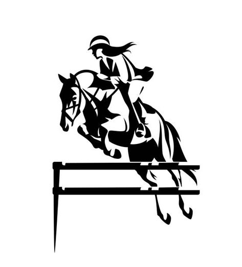 1,400+ Woman On Horse Jumping Stock Illustrations, Royalty-Free Vector Graphics & Clip Art - iStock Equestrian Show Jumping, Woman On Horse, Woman Riding Horse, Equestrian Dressage, Show Jumping Horses, Black And White Vector, Riding Horse, Western Riding, Horse Silhouette