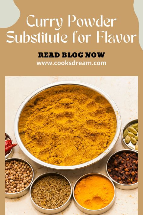 Curry powder is a blend of spices that originated in India. People in both Britain and America often use this blend. So, what happens when you need a curry powder substitute? Are there any spices or sauces that can be added to a dish to replace curry powder? | Curry Powder Substitute | What Can I Use If I Don’t Have Curry Powder? | #curry #spice #indiancuisine Curry Powder Substitute, Curry Powder Recipes, Homemade Chicken Wings, Chicken Wing Sauce Recipes, Wings Sauce, How To Make Curry, Homemade Curry Powder, Red Pepper Recipes, Curry Spice