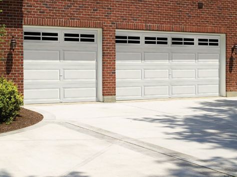 Haas Garage Doors, Carriage Style Garage Doors, Garage Door House, Carriage Garage Doors, Custom Garage Doors, Garage Door Company, Steel Garage Doors, Overhead Garage Door, New Garage