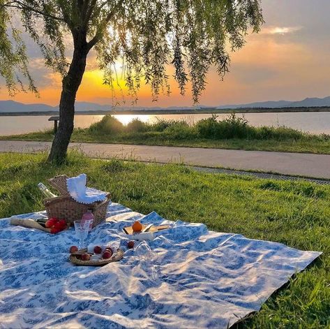 Piknik Aesthetic, Picnic Background, Grass Picnic, Picnic Inspiration, Water Aesthetic, Romantic Picnics, Picnic Spot, Picnic Date, Picnic In The Park