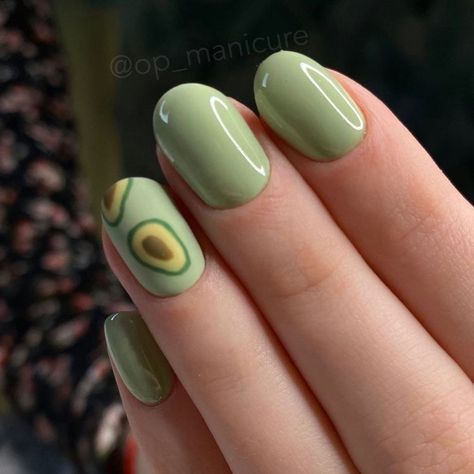 Follow me for more 🕊 Spring Nails 2023 Gel, Nails 2023 Gel, Spring Nails 2023, Feet Nail Design, Hippie Nails, Cute Simple Nails, Subtle Nails, Simple Gel Nails, Green Nail