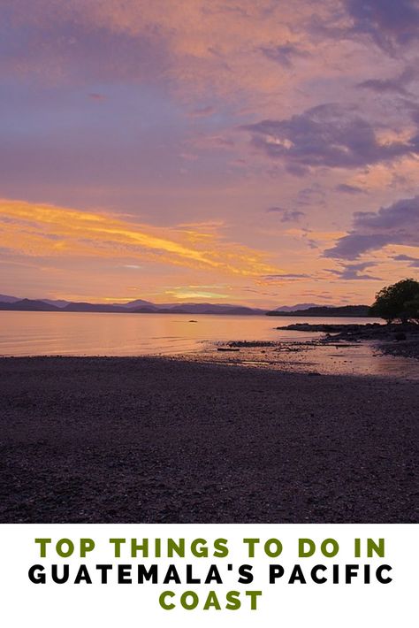 Learn all about the most underrated area in #Guatemala among #travelers and everything there is to do in it. https://travelexperta.com/2012/12/3-areas-guatemalas-pacific-coast-gotta-check-out.html Guatemala Beaches, Dreamy Destinations, Mayan Cities, Family World, Guatemala Travel, Romantic Sunset, Destinations Travel, Romantic City, Surf Lesson